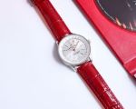 Breitling 35*9.9MM 316L Steel SW200-01/2824 Movement Red Bracelet White Lady Watch